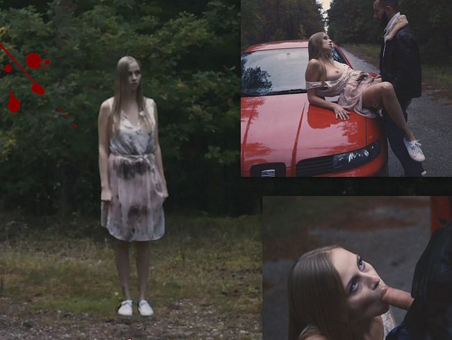 Die Frau in Weiß! Hardcore!