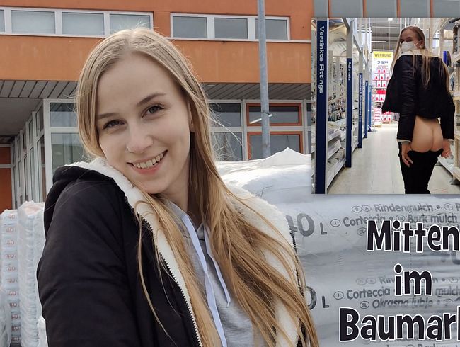 Mitten im Baumarkt