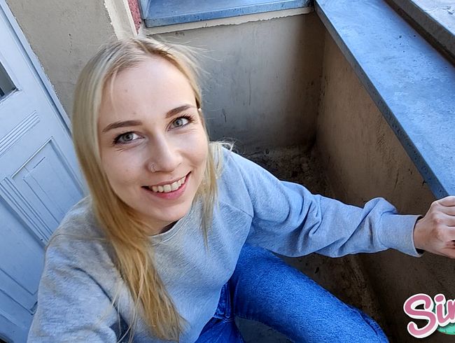 Öffentlicher Blowjob in Berlin! Ob uns die Nachbarn gesehen haben?